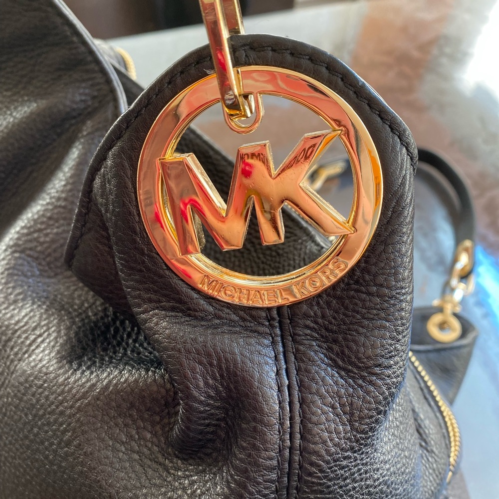 Michael Kors black handbag